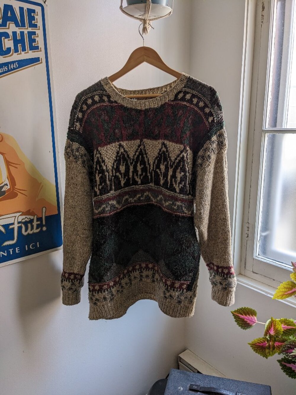 Wool sweater, big thread | Woolrich